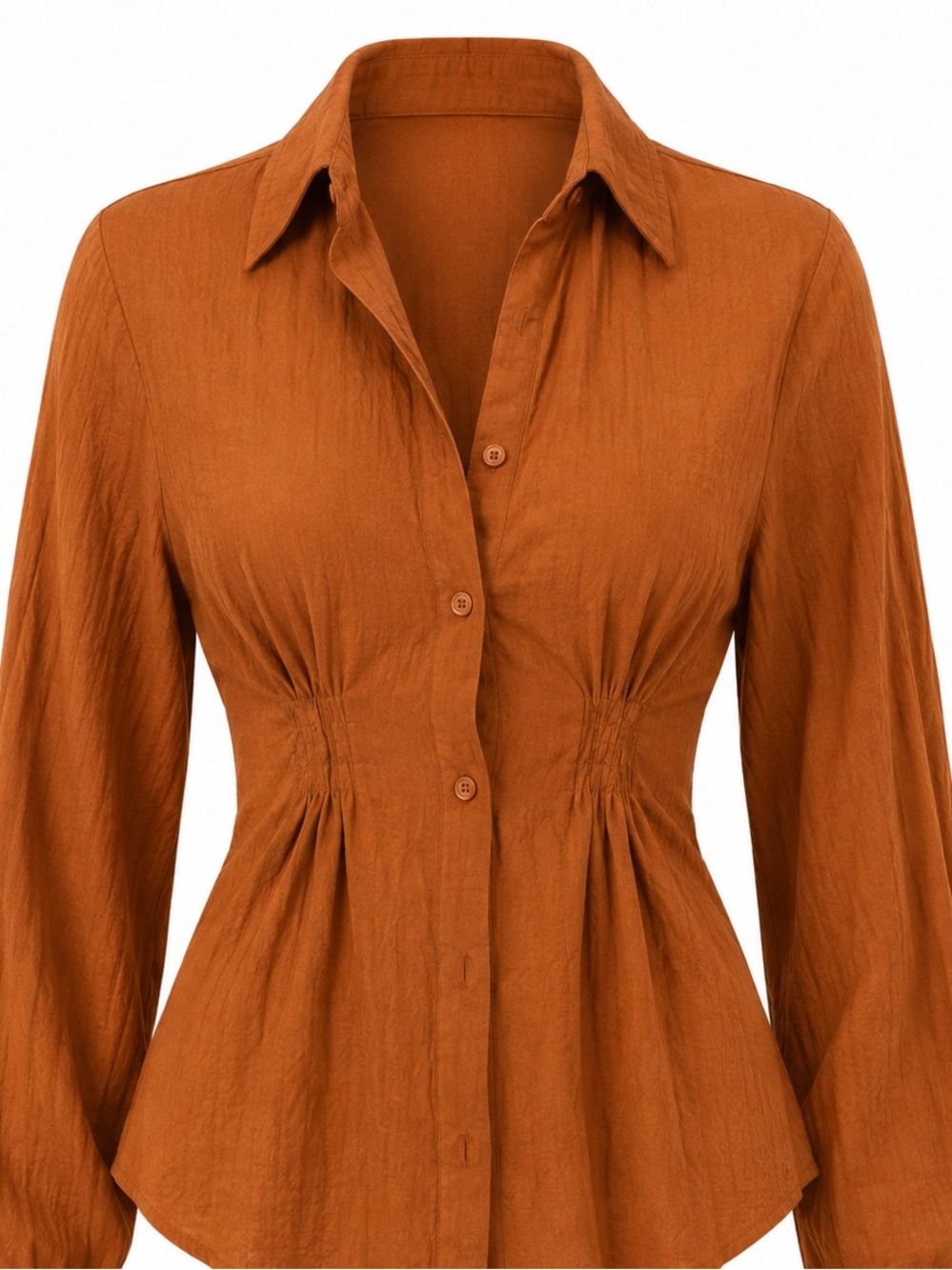 Umgee new with tags Rust Button-Down Shirt